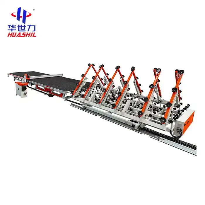Industrial glass cutting machine